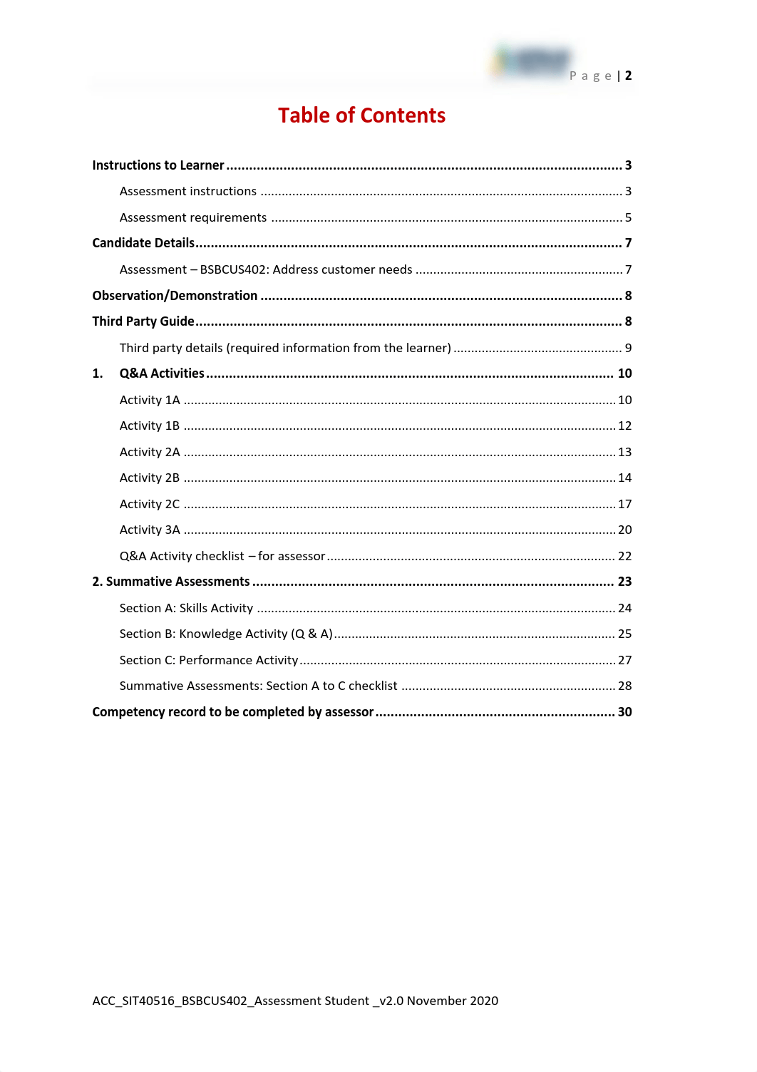 BSBCUS402 Learner Workbook V2.0.pdf_d97hhr8um1k_page3