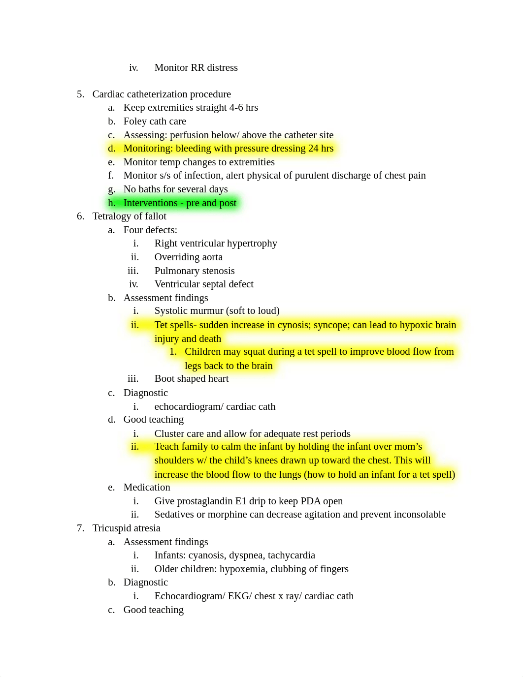 IN CLASS REVIEW- PEDS Exam 4.docx_d97io5dv7ar_page2