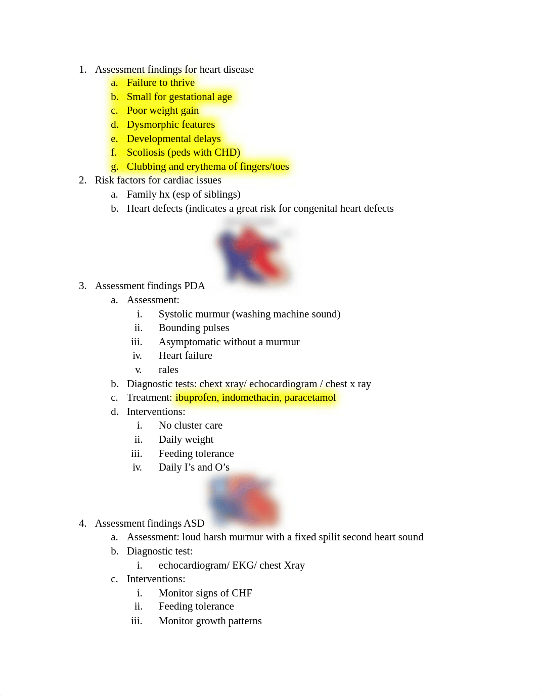 IN CLASS REVIEW- PEDS Exam 4.docx_d97io5dv7ar_page1