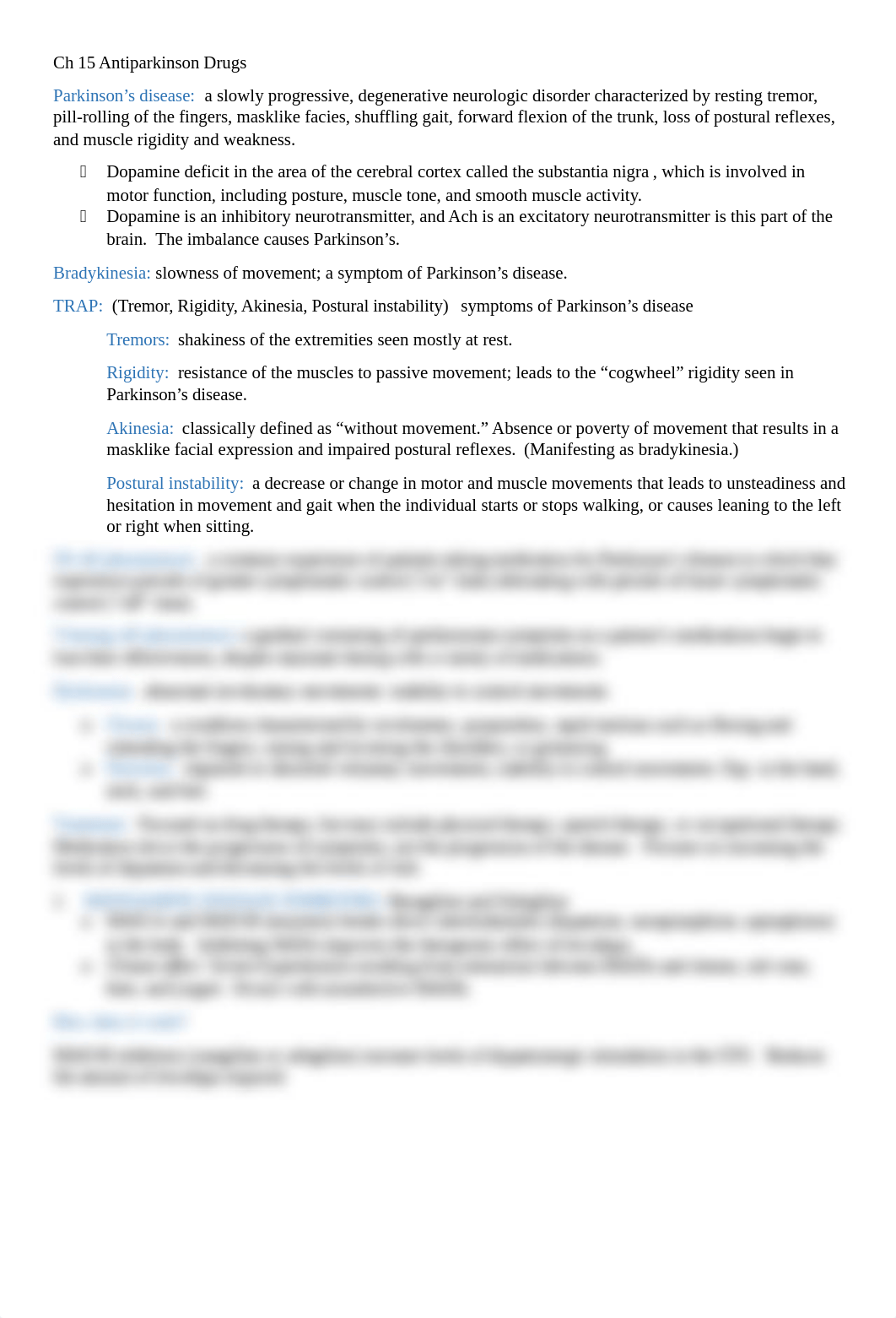 Ch 15 Antiparkinson Drugs.docx_d97mfy12np5_page1