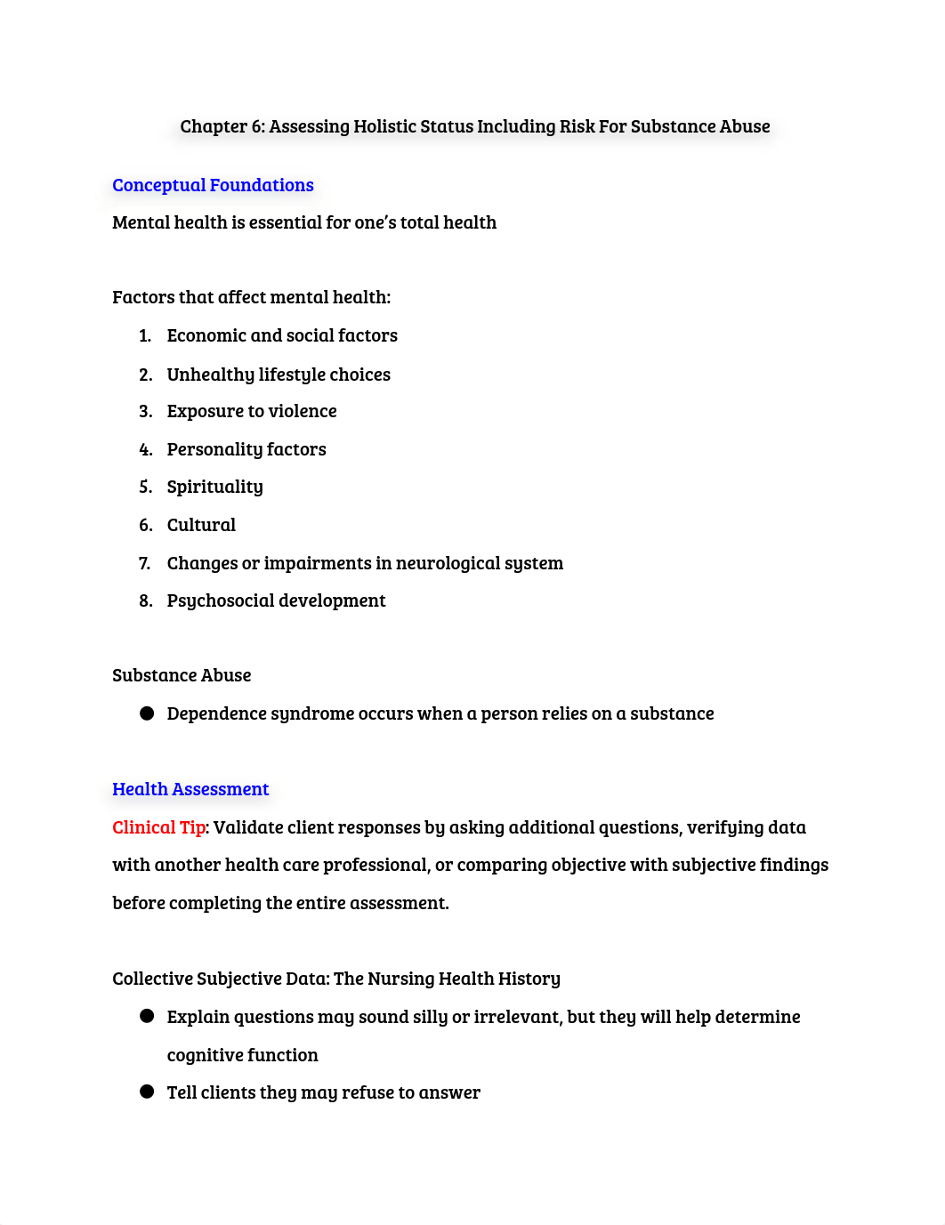 Chapter 6: Assessing Holistic Status Including Risk For Substance Abuse_d97qa4zkooy_page1