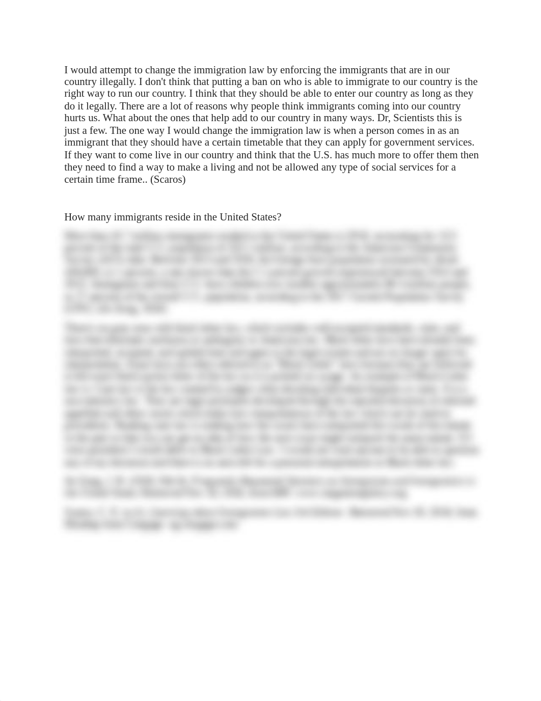 I would attempt to change the immigration law by enforcing the immigrants that are in our country il_d97t7svclq5_page1