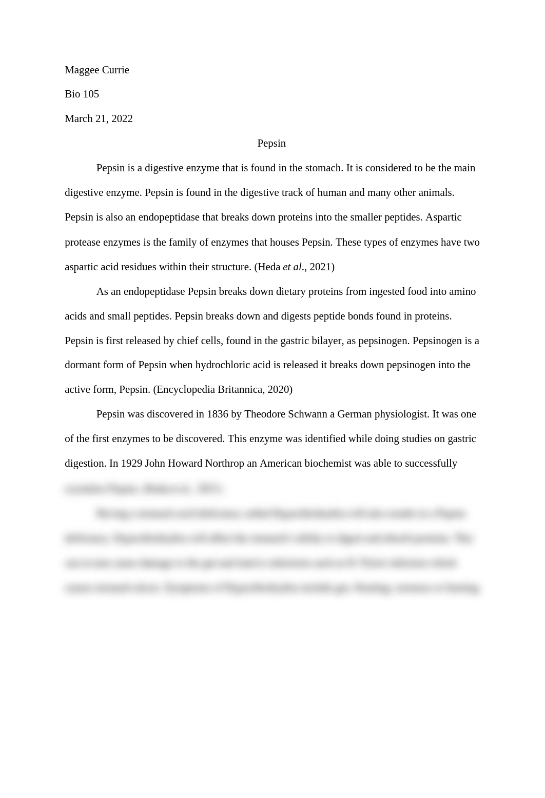 Enzyme Essay .docx_d97wcohh7is_page1