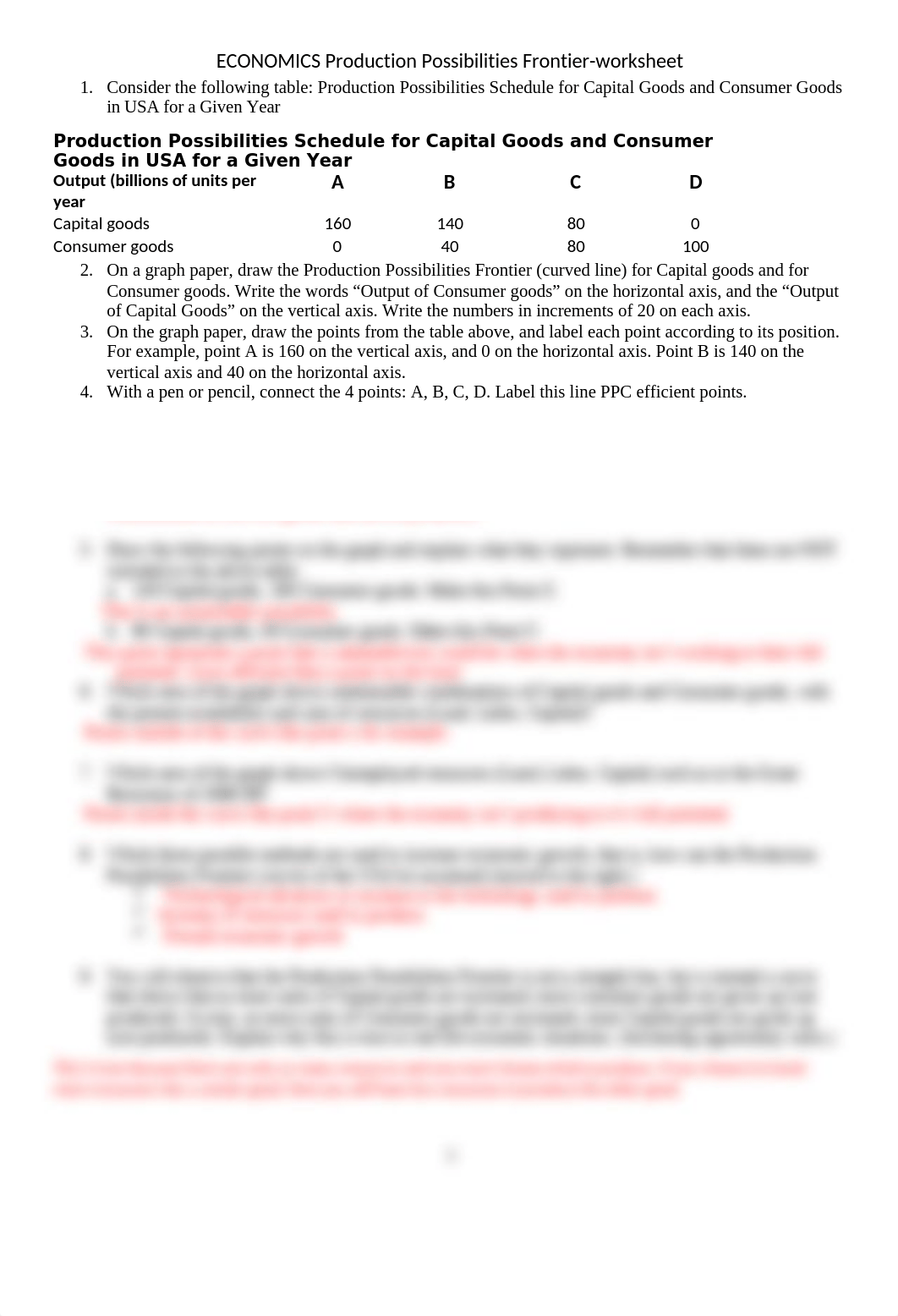 ECONOMICS Production Possibilities Frontier-worksheet.docx_d9804qt4w9y_page1