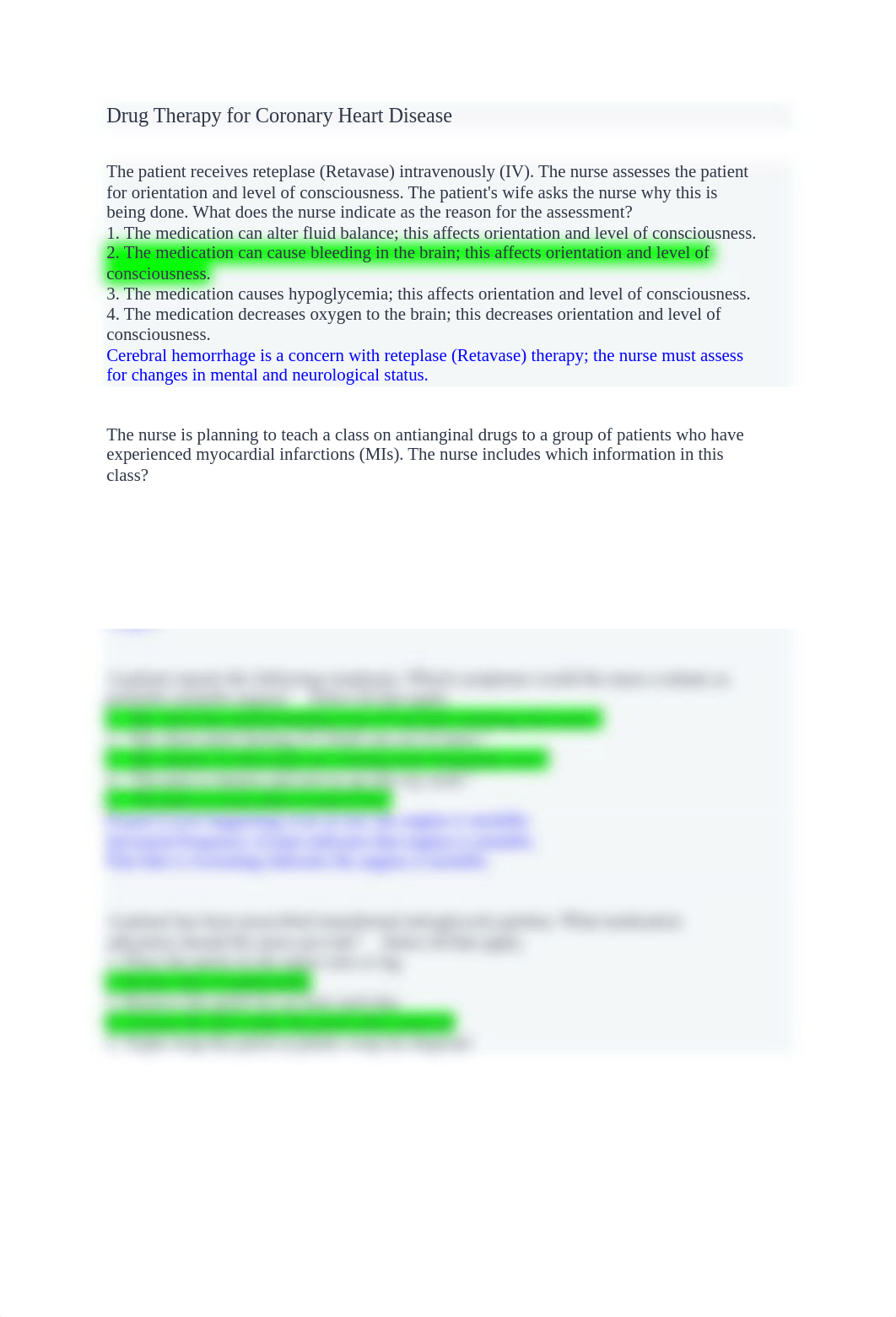 Drug Therapy for Coronary Heart Disease.docx_d984ipmefhz_page1