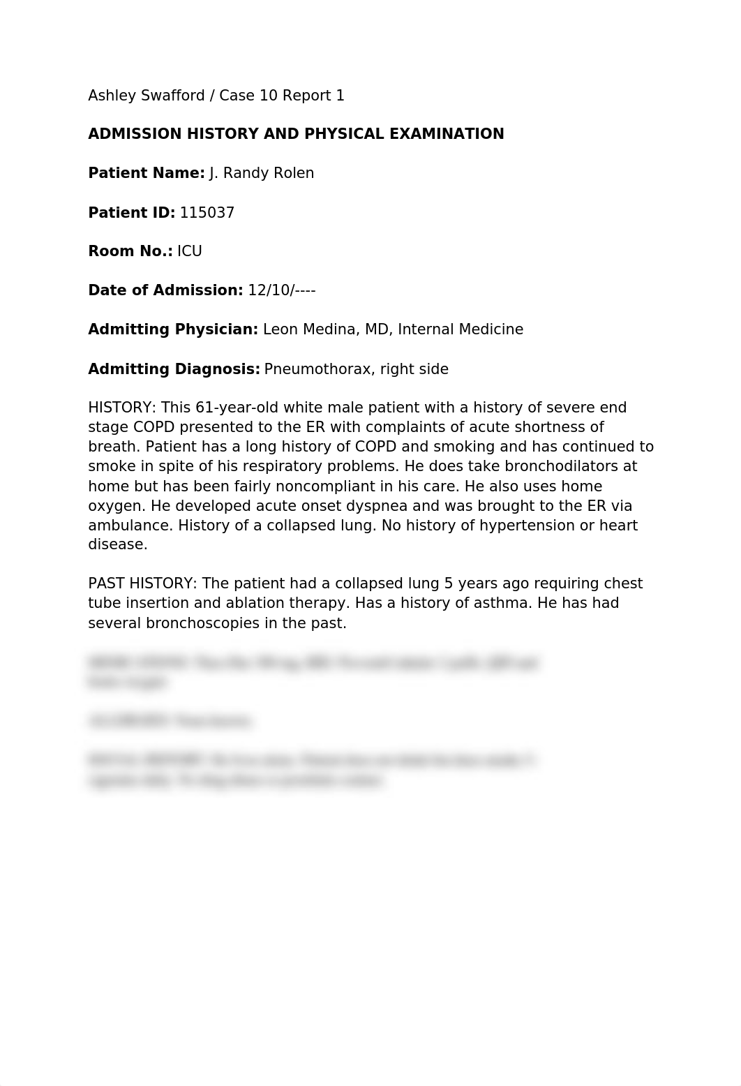 swafford_transcription_case10_r1_history and physical eamination.docx_d9889d925x8_page1