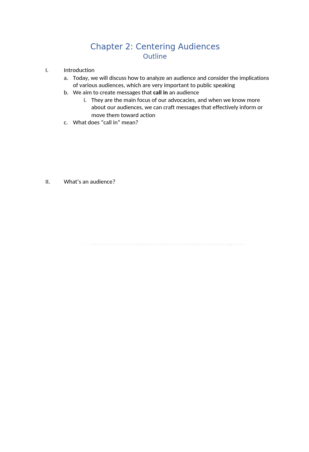 Chapter 2-Centering Audiences Outline.docx_d988sm0jb1f_page1