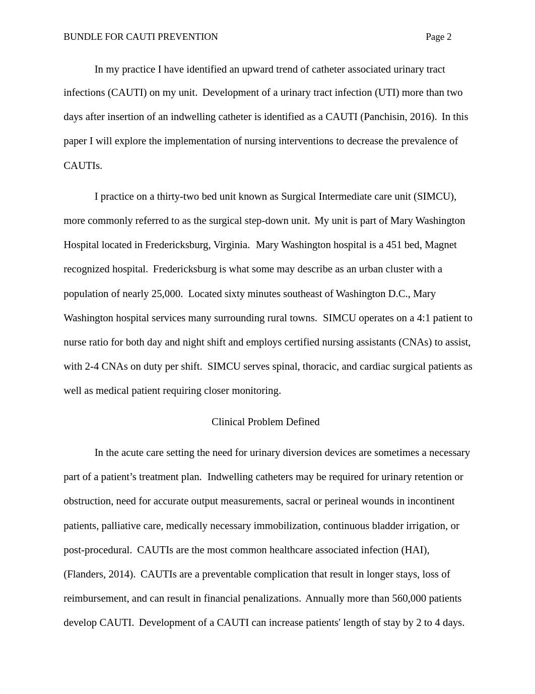 Bundle Development for Catheter Associated Urinary Tract Infection Prevention.docx_d98elpnp2rv_page2