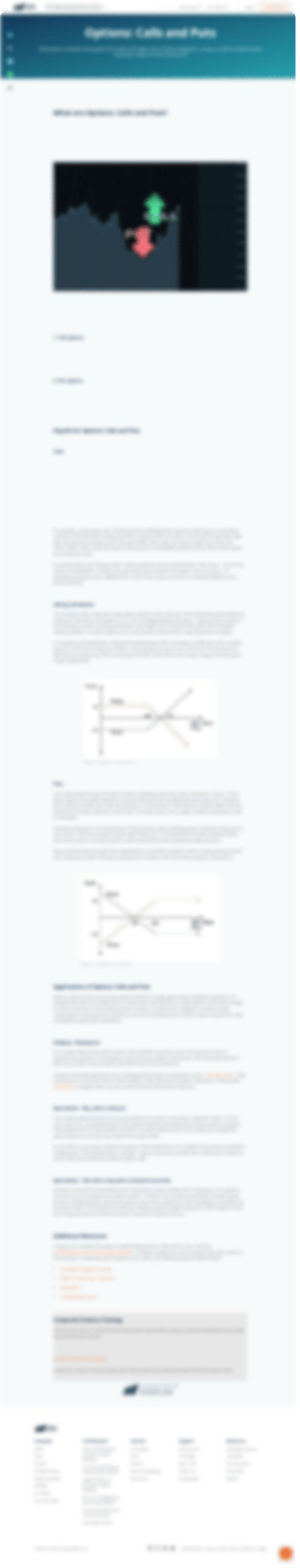 Options: Calls and Puts - Overview, Examples Trading Long & Short.pdf_d98jhoa6yv2_page1