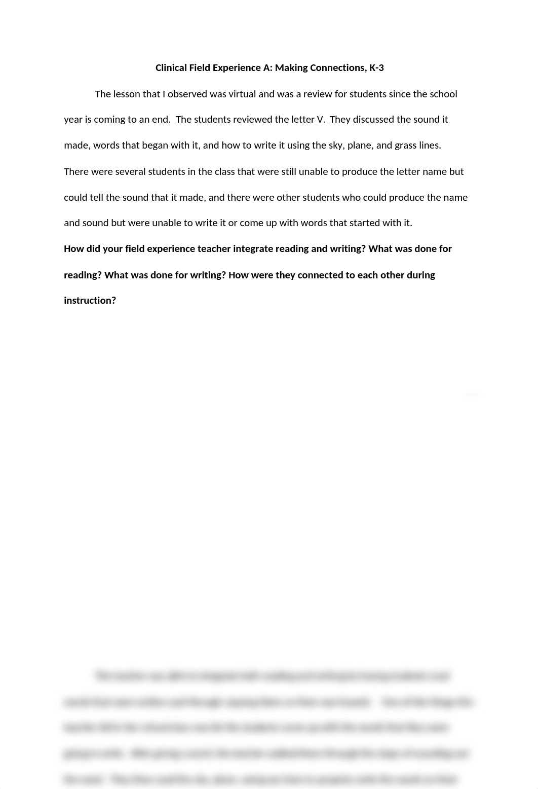 Clinical Field Experience A Making Connections, K-3.docx_d98neq8dfyi_page2