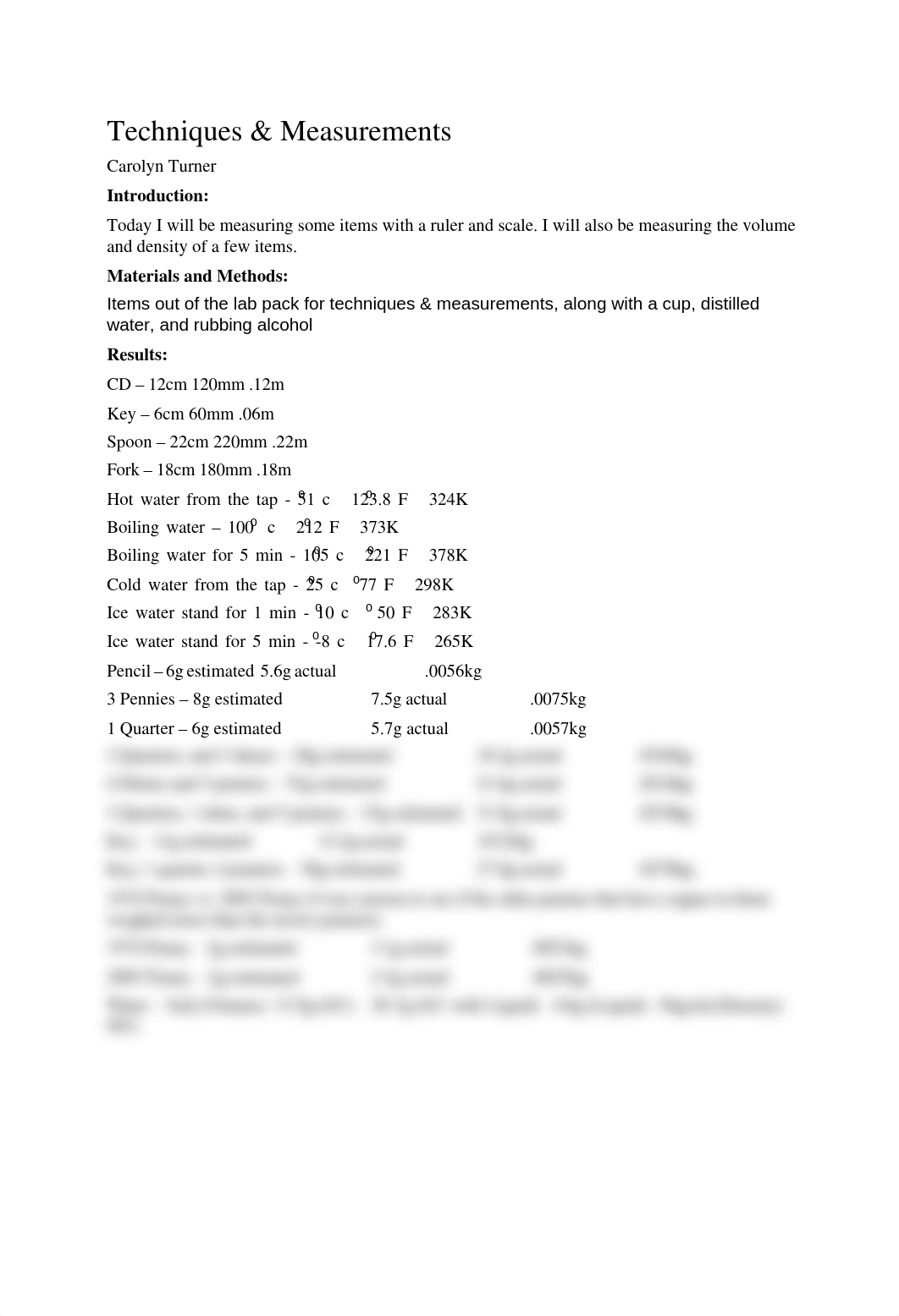 CHM_166_001_ML_ Carolyn Turner _General Chemistry_Techniques and Measurements Lab Report_d98r7p08y1b_page1