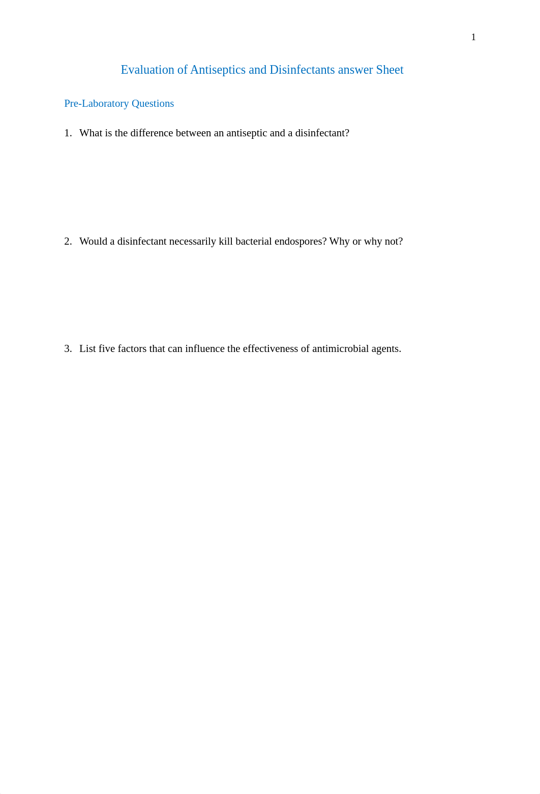 Evaluation of Antiseptics and Disinfectants Questions1.docx_d98ro2t3g9n_page1