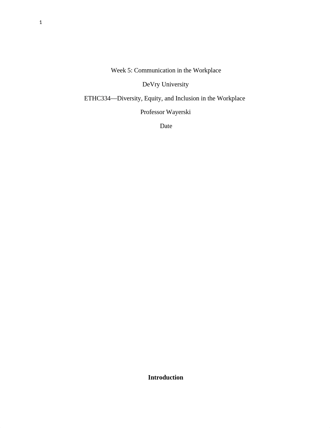 Week 5 - Communication in the Workplace.docx_d9947b9ltcc_page1