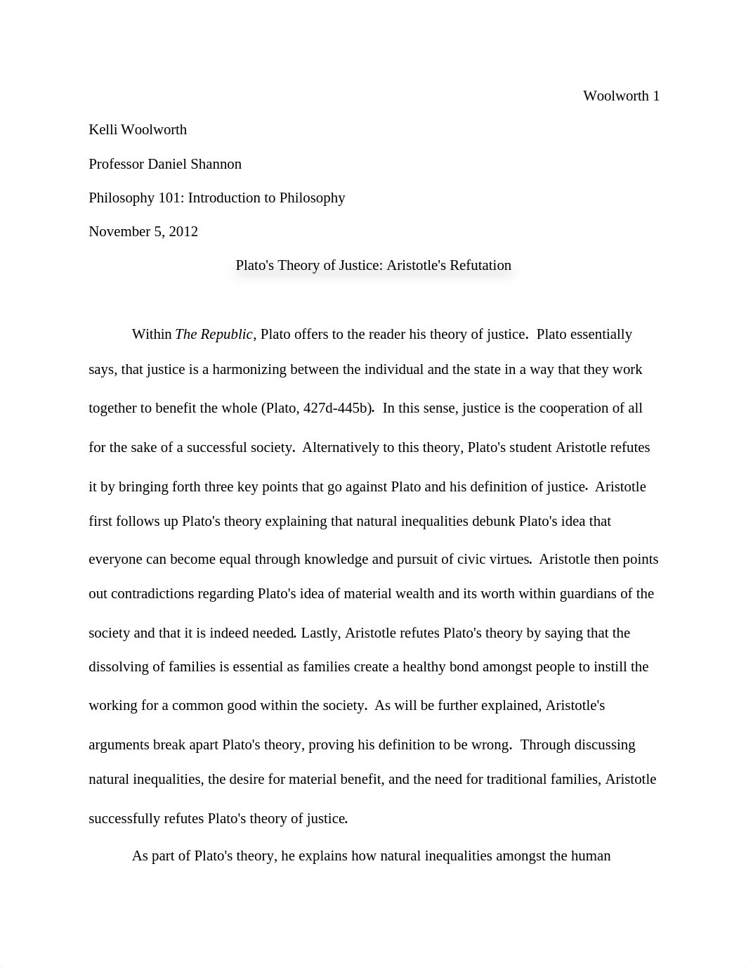 Plato's Theory of Justice Aristotle Refutation_d995b6y0zex_page1