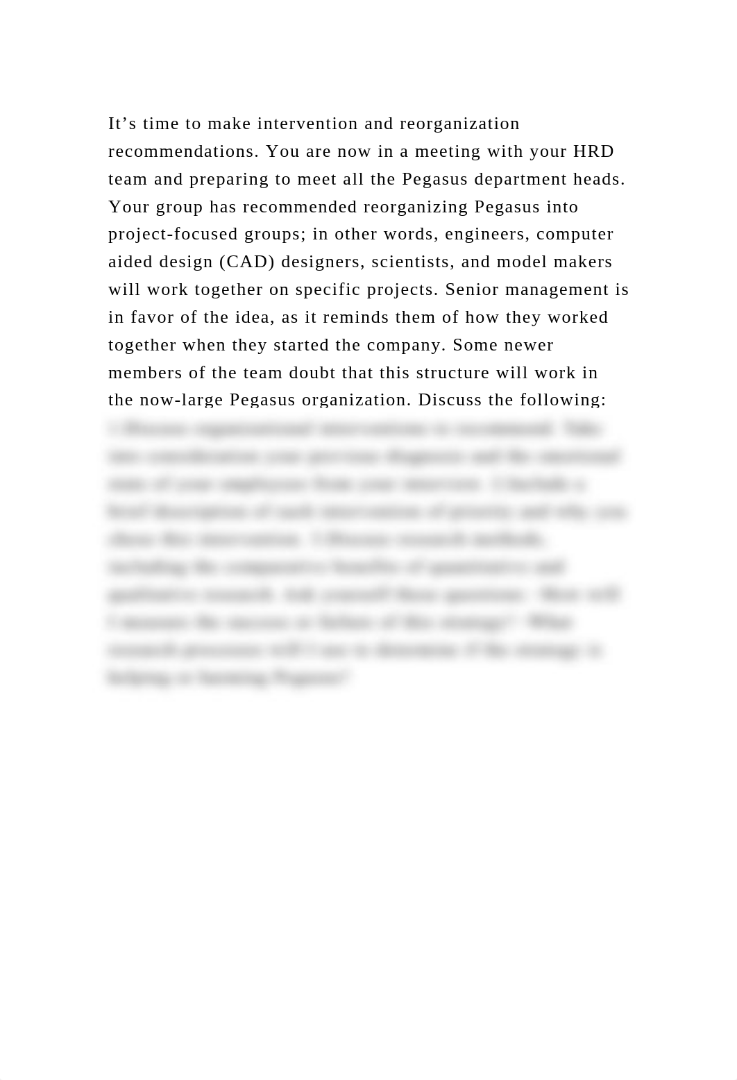 It's time to make intervention and reorganization recommendations.  .docx_d99mlv0wveu_page2