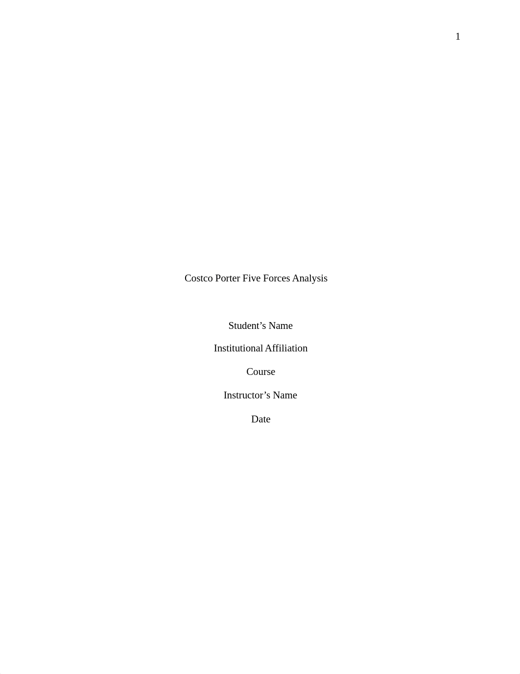 Costco Porter Five Forces Analysis.edited.edited.docx_d99une4hlh6_page1