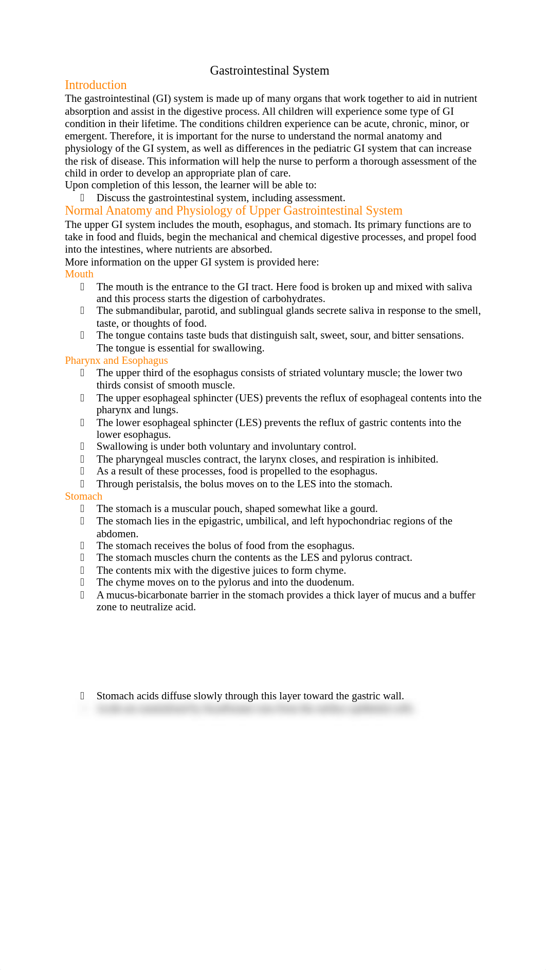 Gastrointestinal System.docx_d99vcolrui4_page1