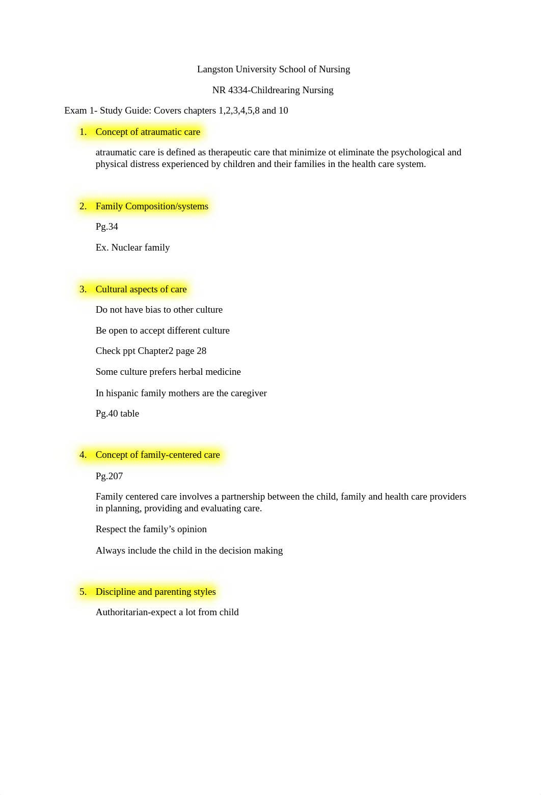 Peds Exam 1 Study Guide.doc_d9aam6mfwip_page1