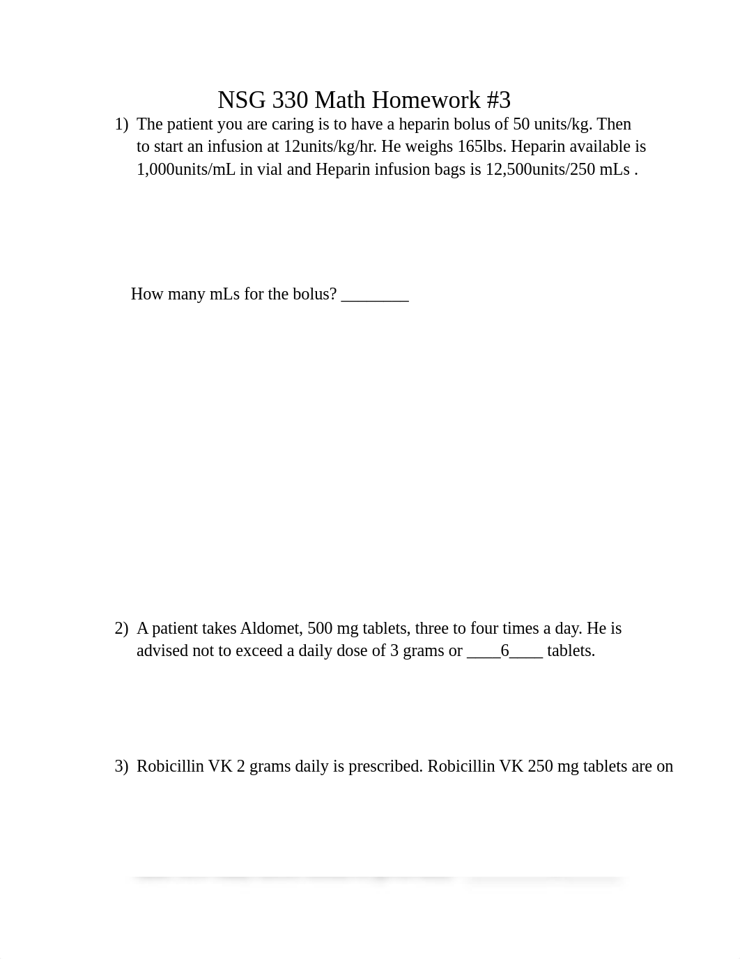 NSG 330 Math Homework # 5.docx_d9acgryqwco_page1