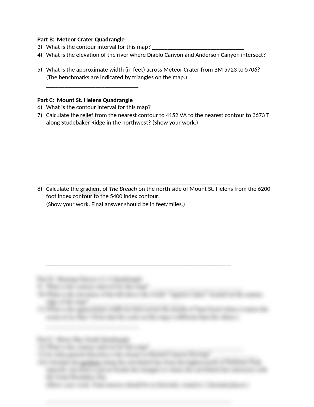 Geol 111 - Lab 8 - Topographic Maps 2.docx_d9ae5kt45tj_page2