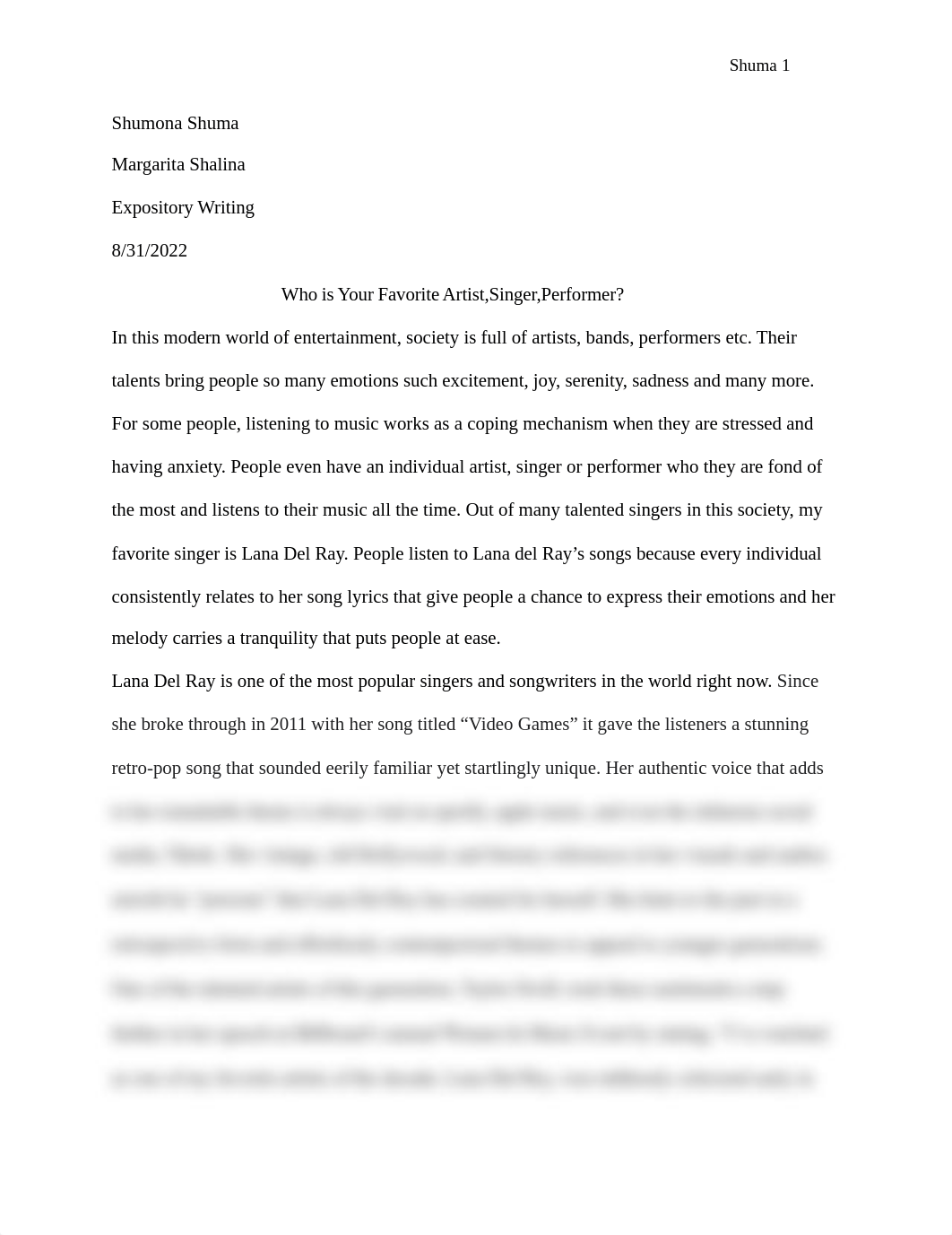 Expository Writing essay about favorite artist.pdf_d9ahuagccr5_page1