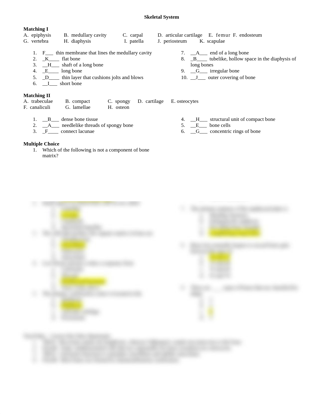 Bones work sheet - Answers_d9aim6alave_page1