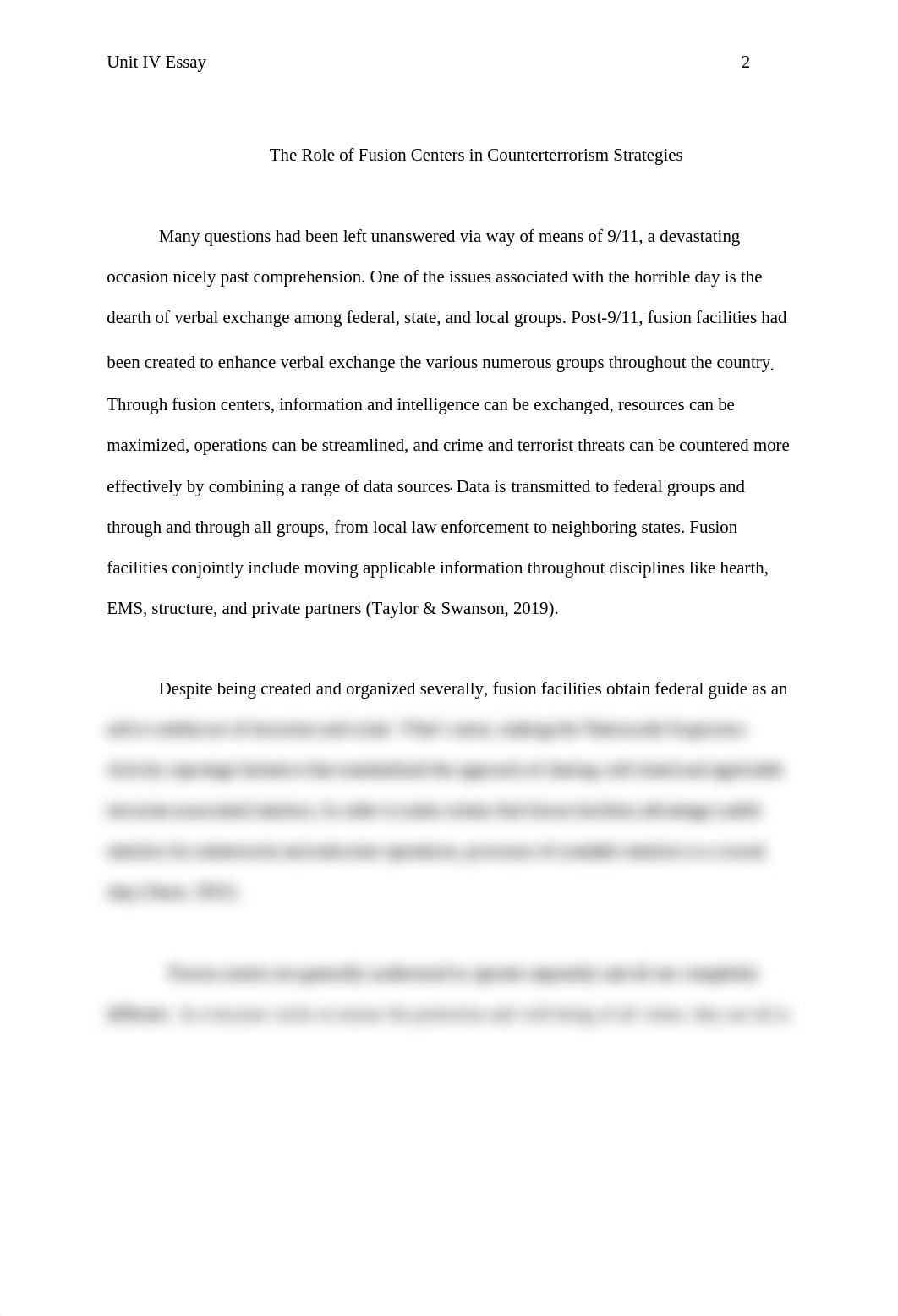 Peter Sauerhoff Solis Unit IV The Role of Fusion Centers in Counterterrorism Strategies.docx_d9arv0ffeja_page2