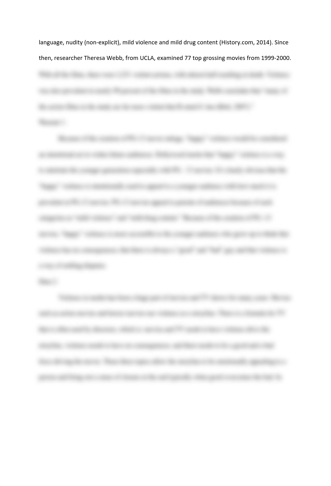 COMM 430 Discussion Essay #1 on Happy Violence in the Media_d9b47q2wbfu_page2