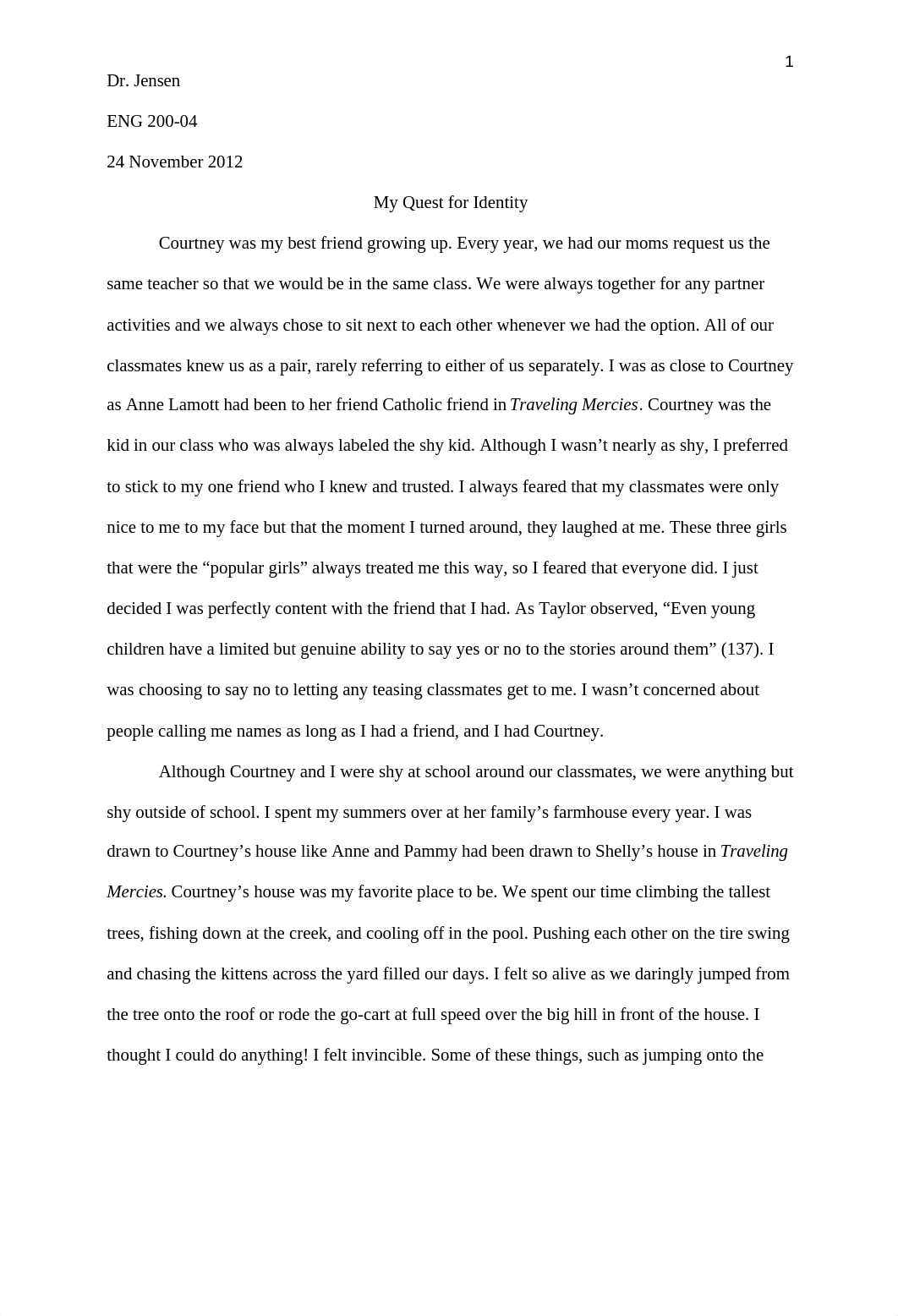 My Childhood Quest for Identity - Paper_d9b751x2fmp_page1