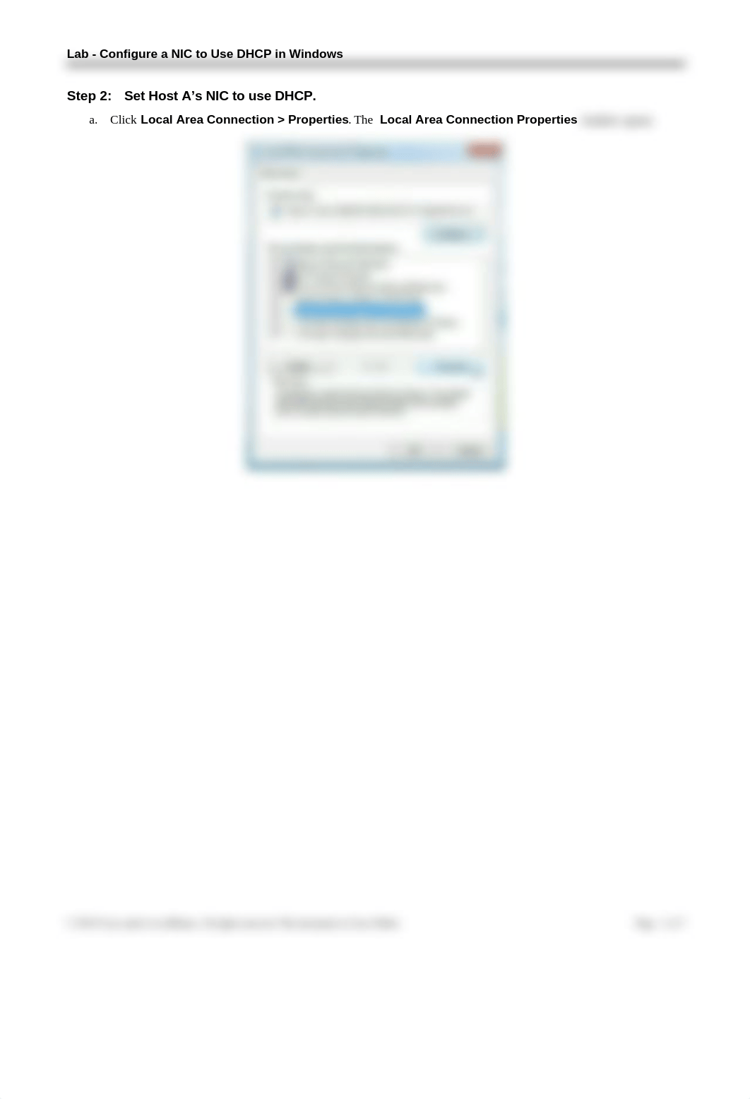 7.4.1.11 Lab - Configure a NIC to Use DHCP in Windows.docx_d9bk4fkbuq4_page2