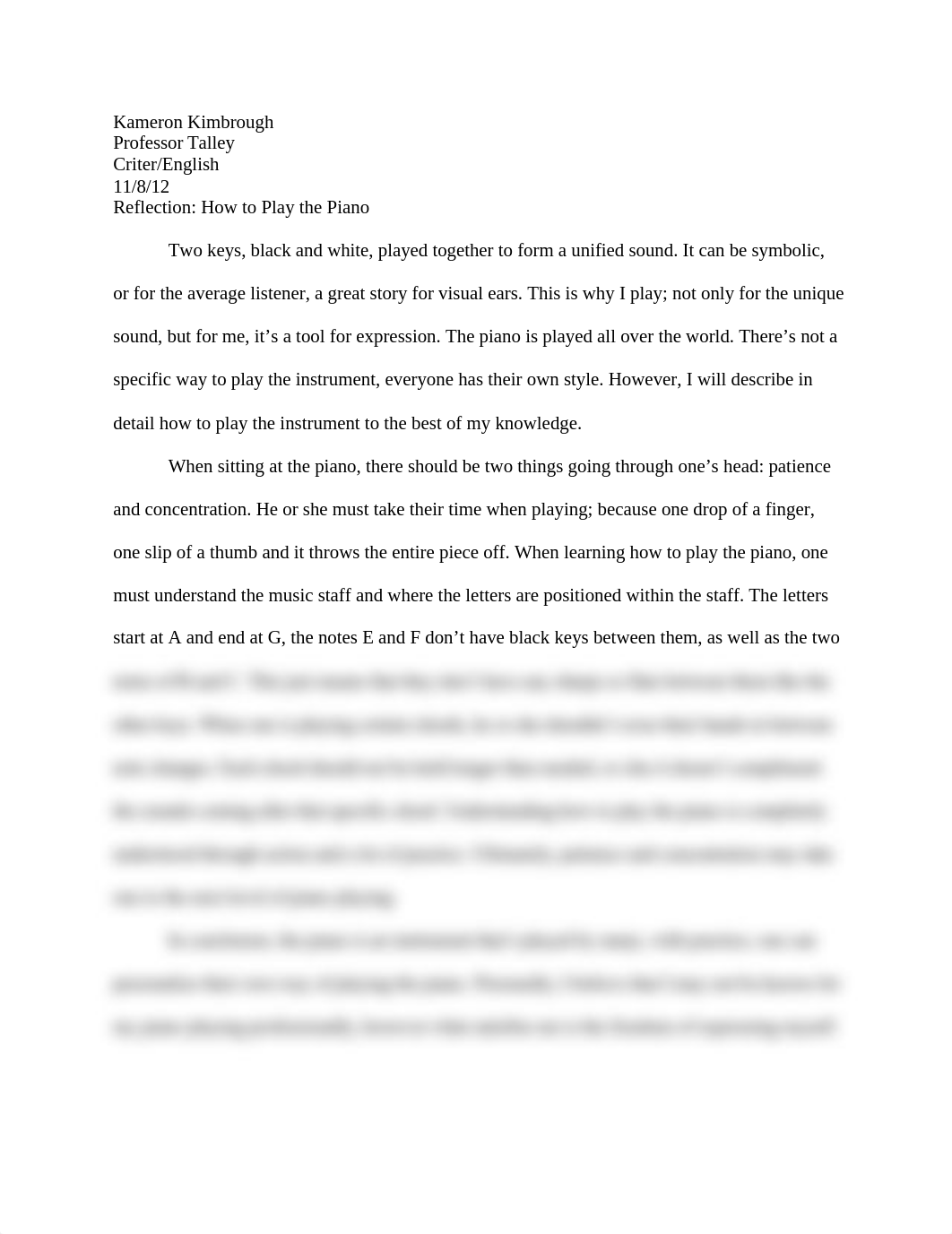 Essay Paper for English on How to Play the Piano_d9bv8ezxoqm_page1