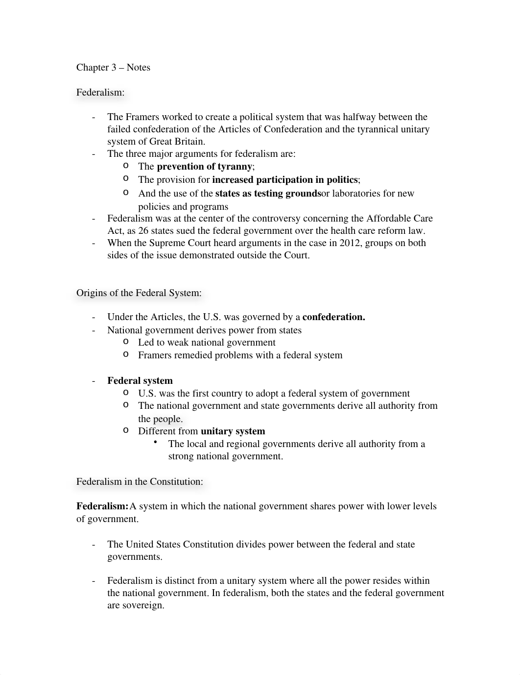 Intro to Am. Gov Chapter 3 - Notes_d9c5c2p9bc7_page1