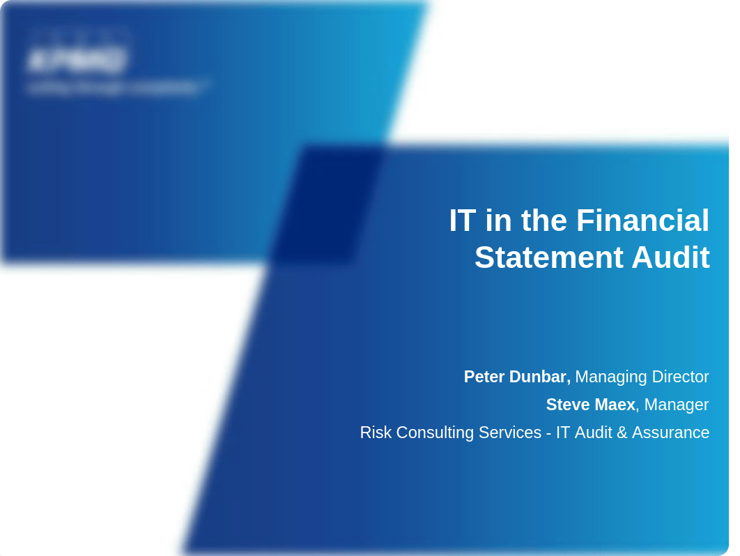 KPMG -  IT Audit Presentation 10-24-16_d9cbb1uidap_page1