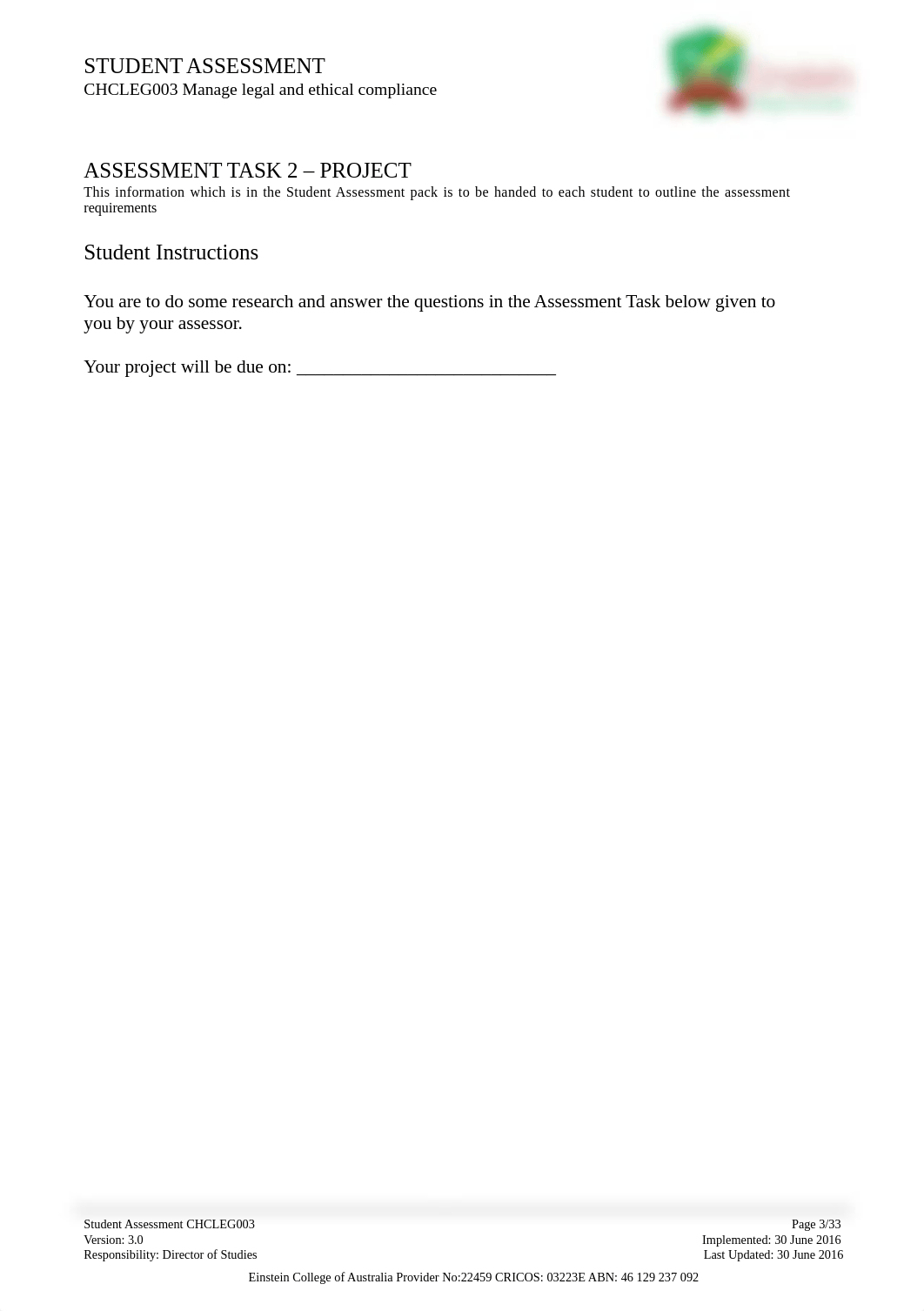CHCLEG003 Student Assessment. V3. 300616.doc_d9cc4c6yh4n_page3