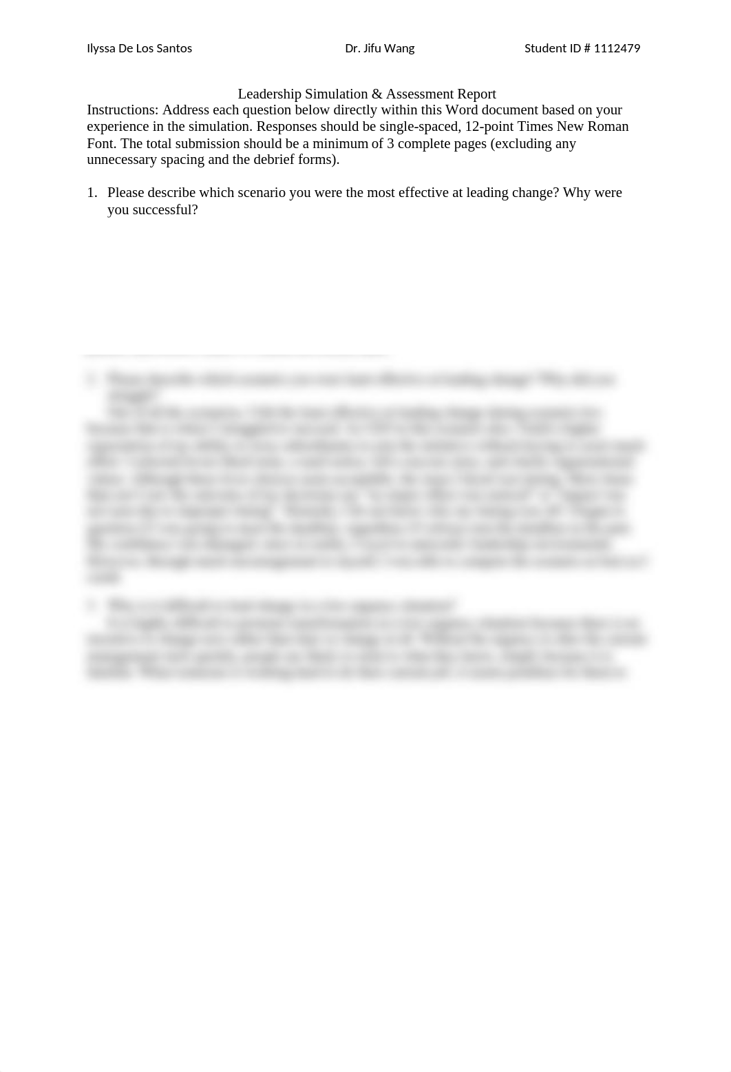 Leadership Simulation & Assessment Report Ilyssa De Los Santos.docx_d9czlmy835w_page1