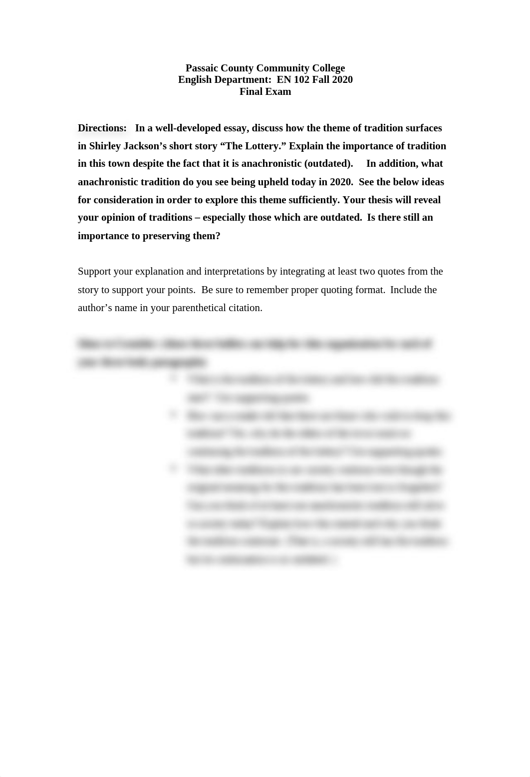 The Lottery Essay(2).doc_d9d0nfnme6v_page1