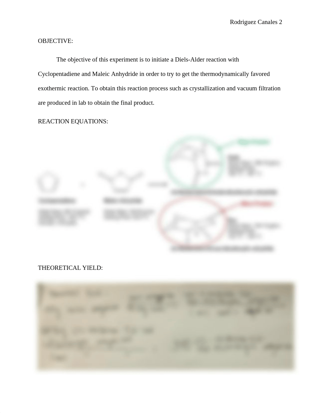 Diels Alder Reaction Lab Report.docx_d9d2vc2t11v_page2