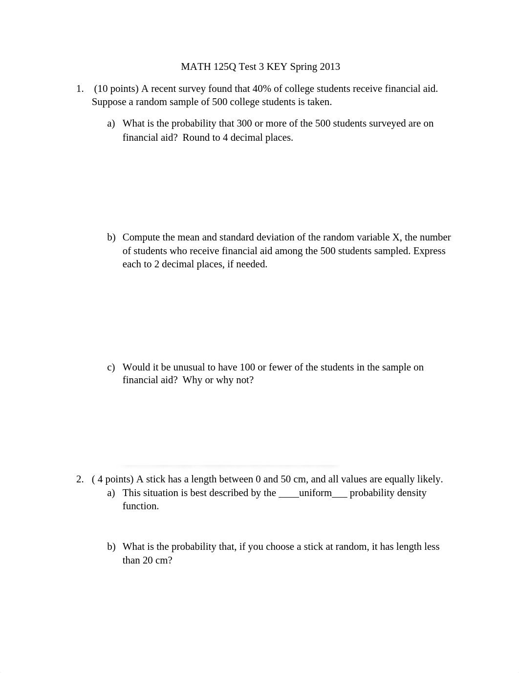 Test 3  KEY MATH 125Q Spring 2013 (1)_d9dhauuho6s_page1