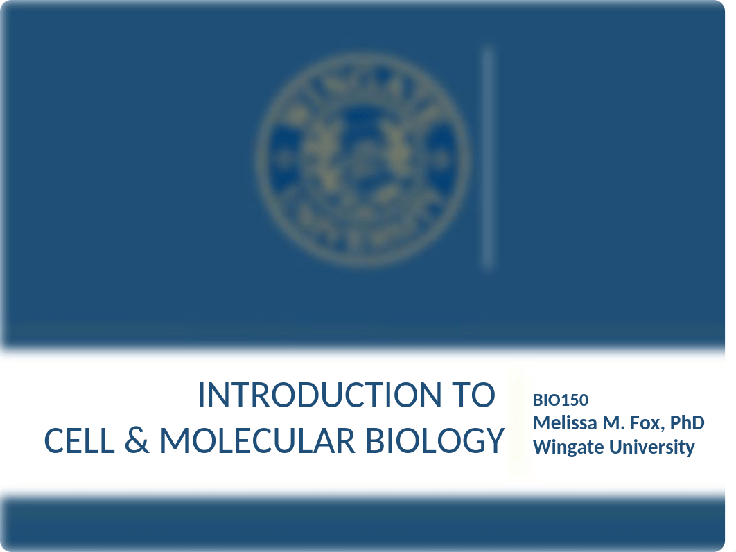 1 - Introduction to Cell and Molecular Biology - Themes of Life, Cell Types, and Organelles.pptx_d9di0soou6c_page1