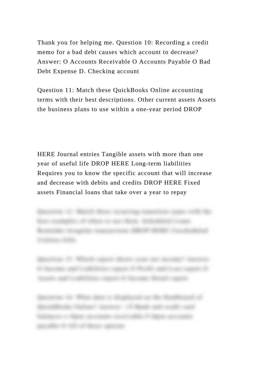 Thank you for helping me. Question 10 Recording a credit memo for a.docx_d9djiwoj2gp_page2