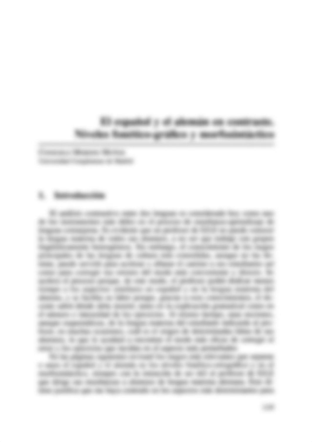 21. El Español y el Alemán en contraste. Niveles fonético-gráfico y morfosintáctico autor Consuelo M_d9djvje83p9_page1