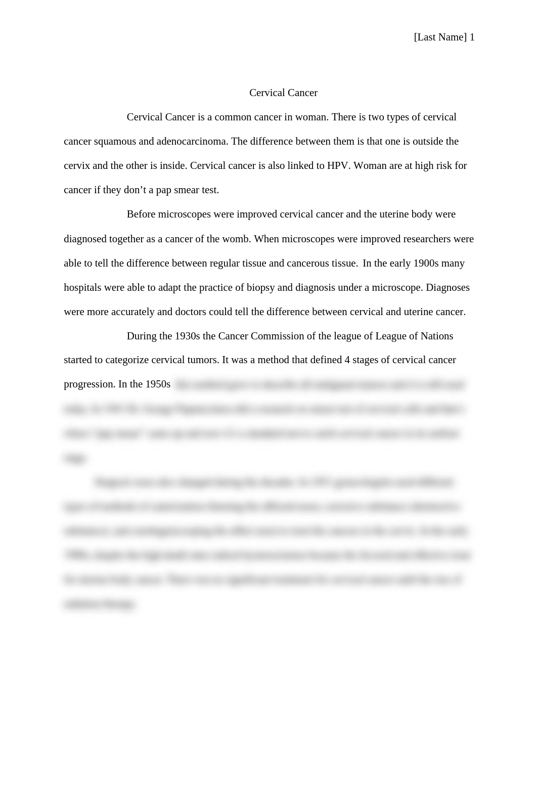 cervical cancer 3 page paper 2.docx_d9dnbyohzro_page1