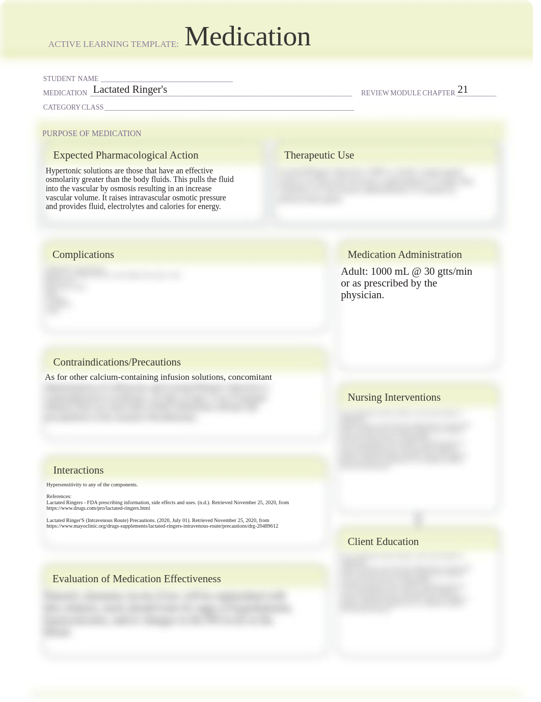 ATI medication Template - LACTATED RINGERS.pdf_d9dqovx1lsr_page1