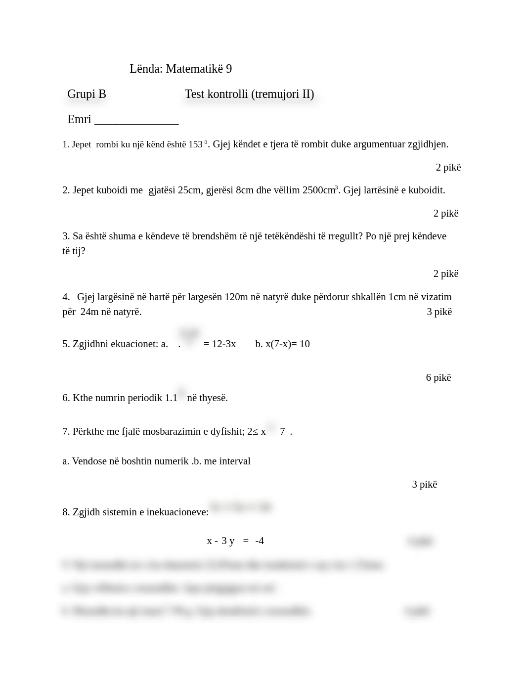 5a. Test tremujori II Mat 9.doc_d9dr17rhg65_page1