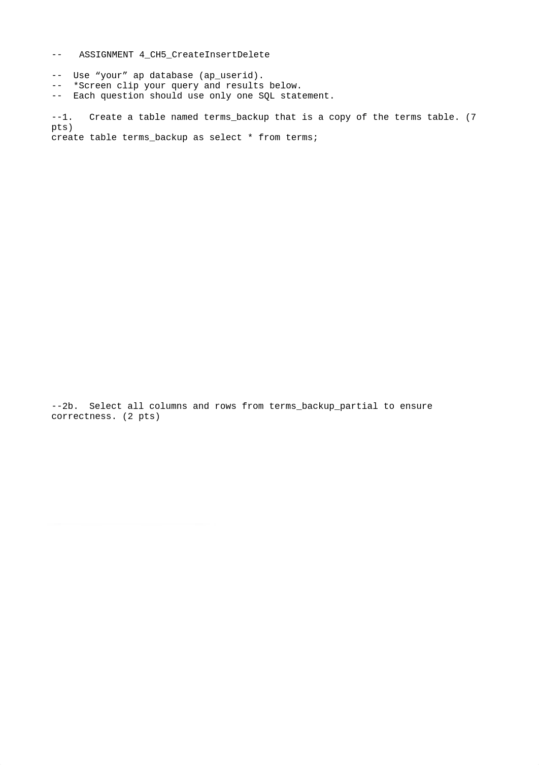 Assignment 4_CH5_CreateInsertDelete__StudentVersion.sql_d9drtks455l_page1