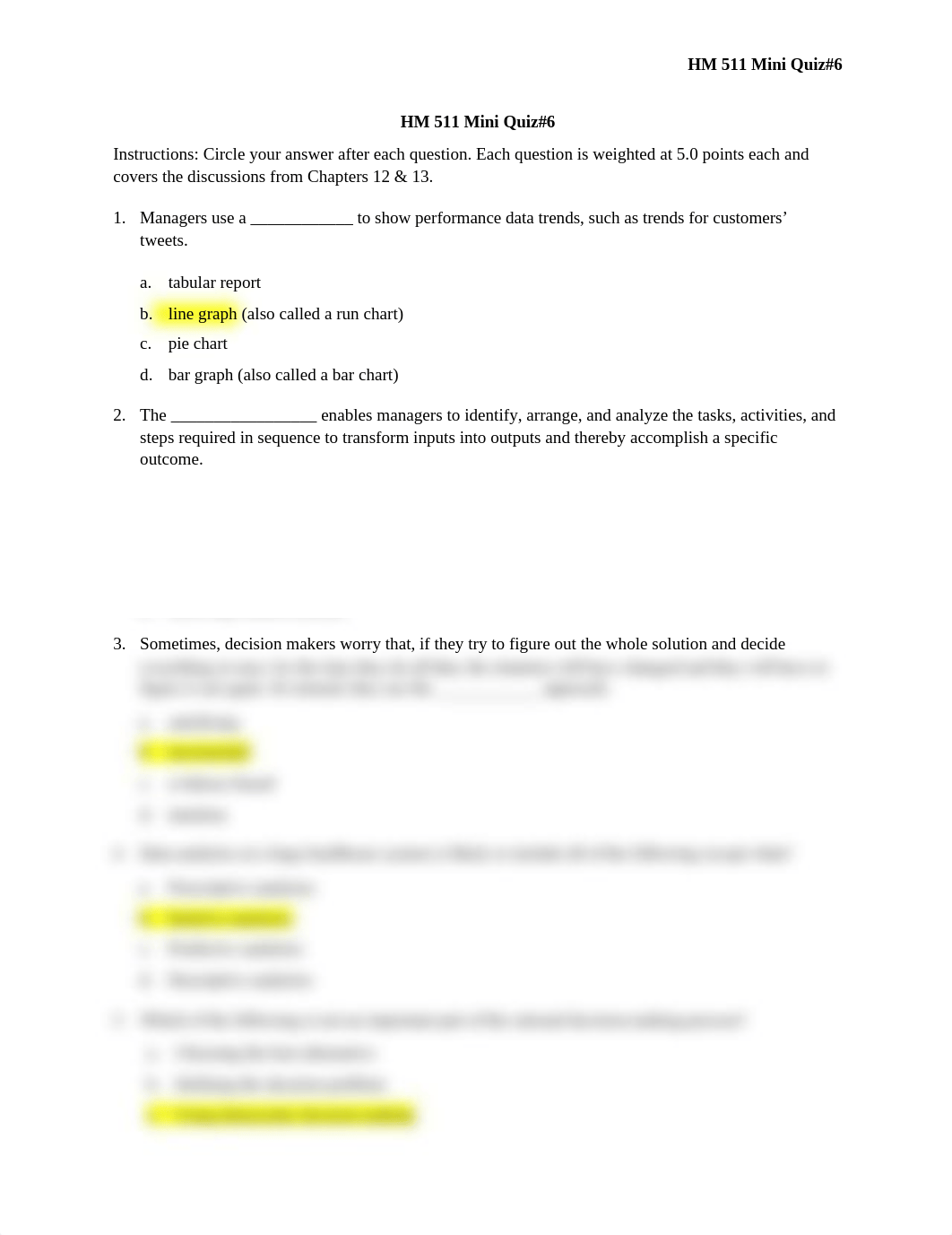 HM 511 Mini Quiz #6 Sanath Kumar .docx_d9dt8oyozbz_page1