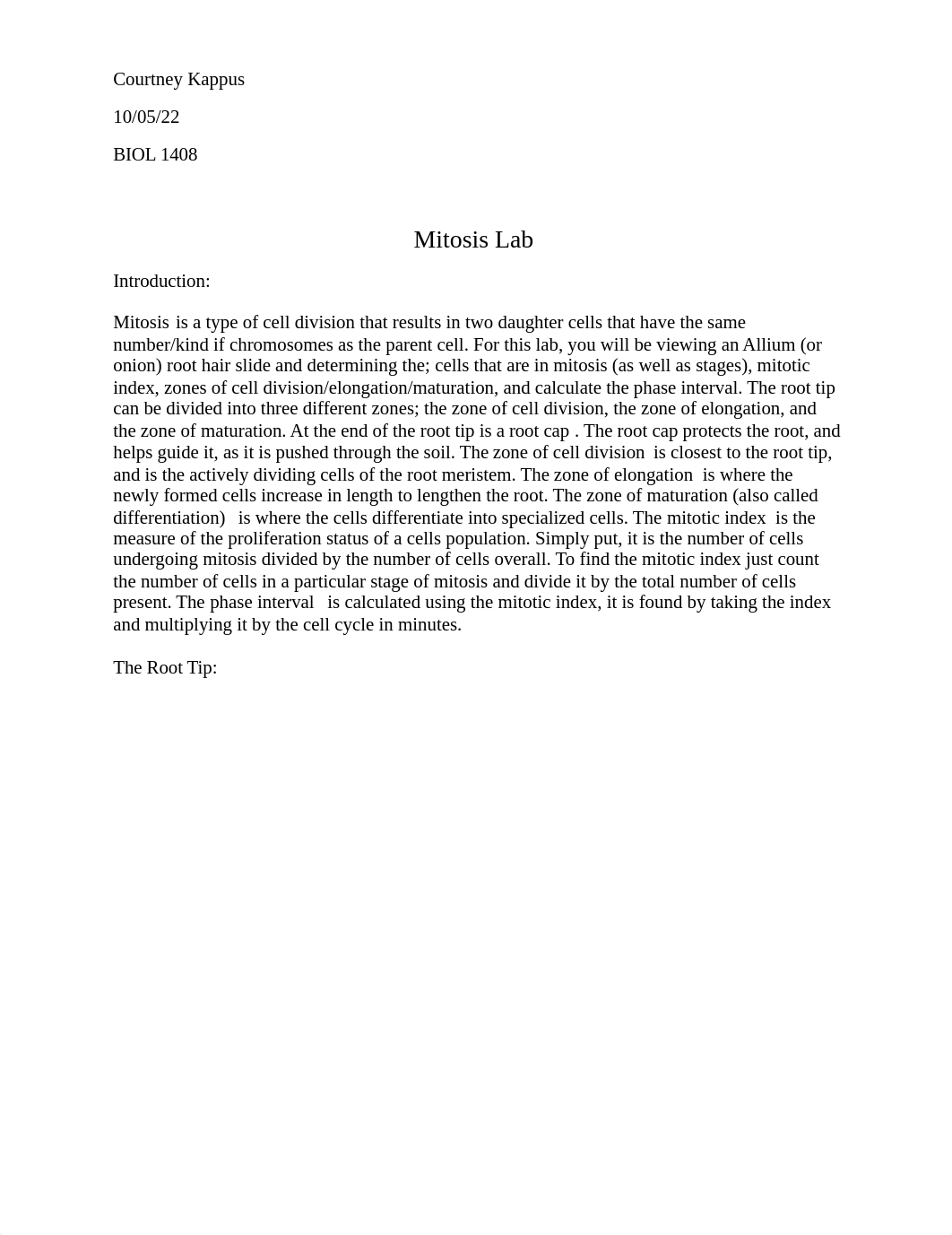 Mitosis Lab- Courtney Kappus.docx_d9dy8vqhie5_page1