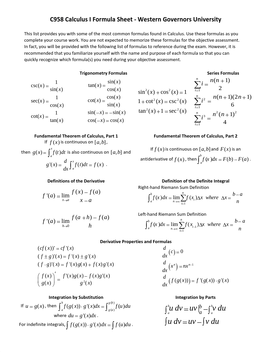 c958 calculus formula sheet 051618.pdf_d9emf73f7ng_page1