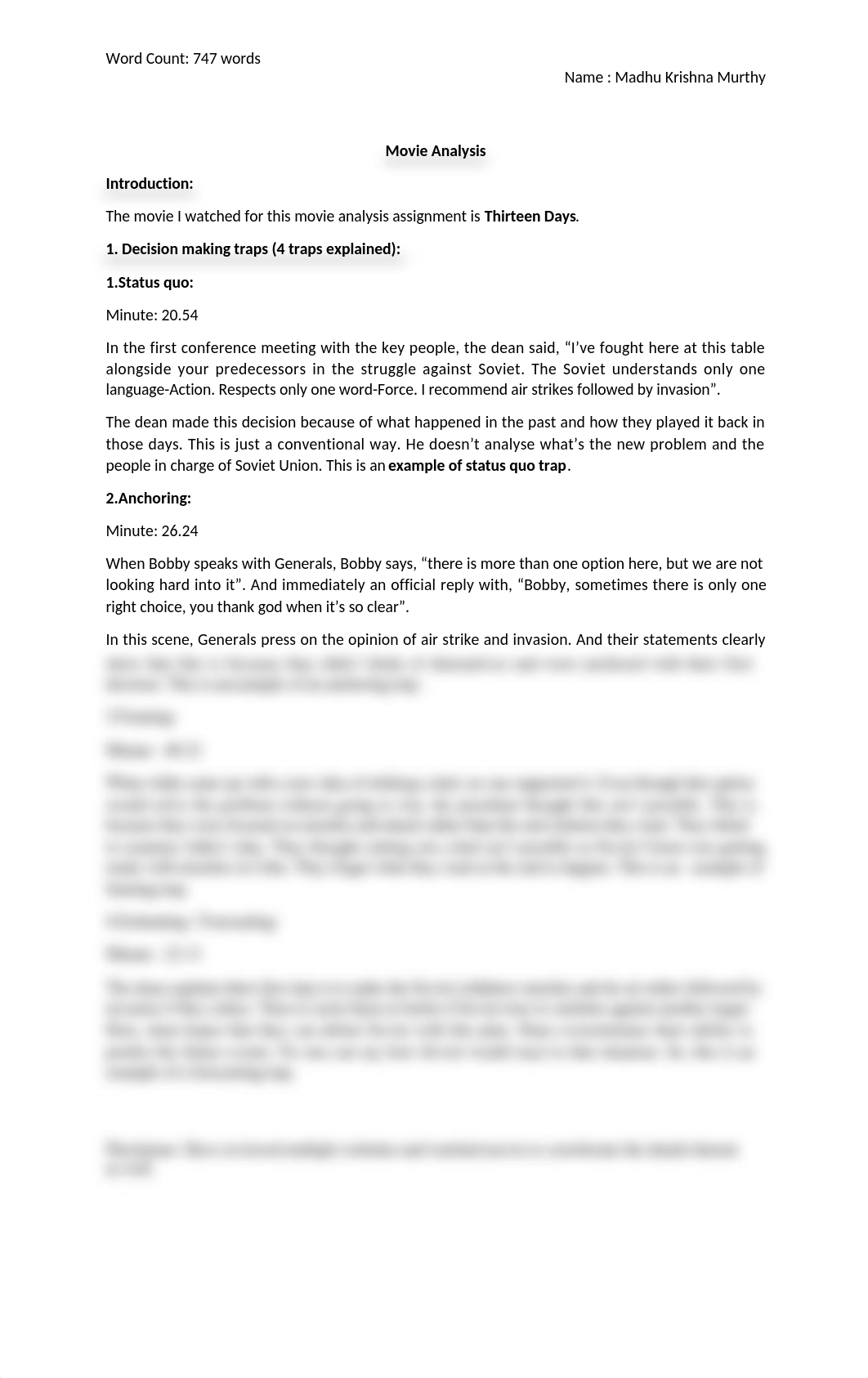 Movie Analysis -Thirteen Days.docx_d9epyvipeyj_page1