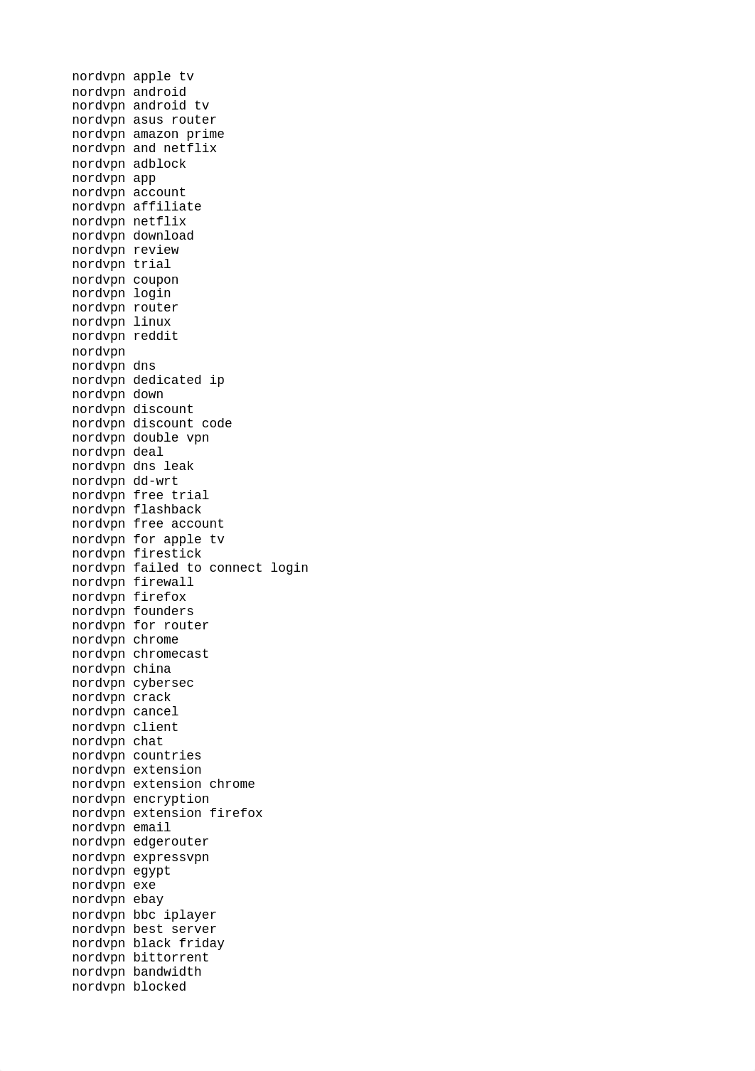[PAID] HQ NORDVPN Keywords By ScRaFy.txt_d9ewfp91ivx_page1